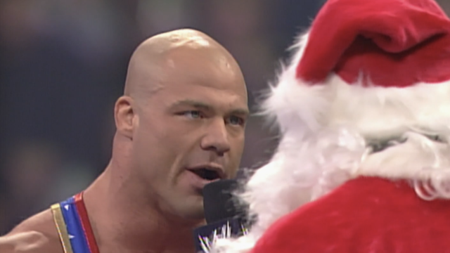 Kurt Angle Vs Santa Claus The Worst Of WWE