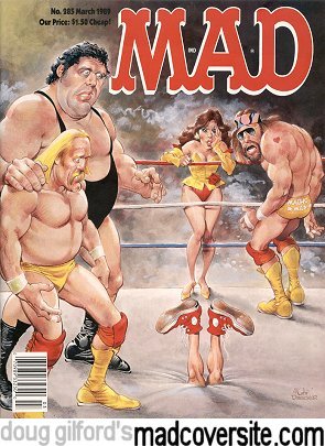 Mad Magazine WWF cover