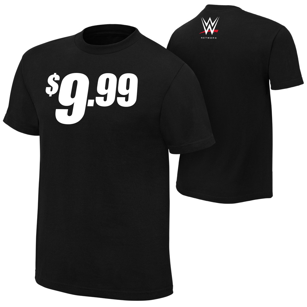 WWE Network $9.99 shirt