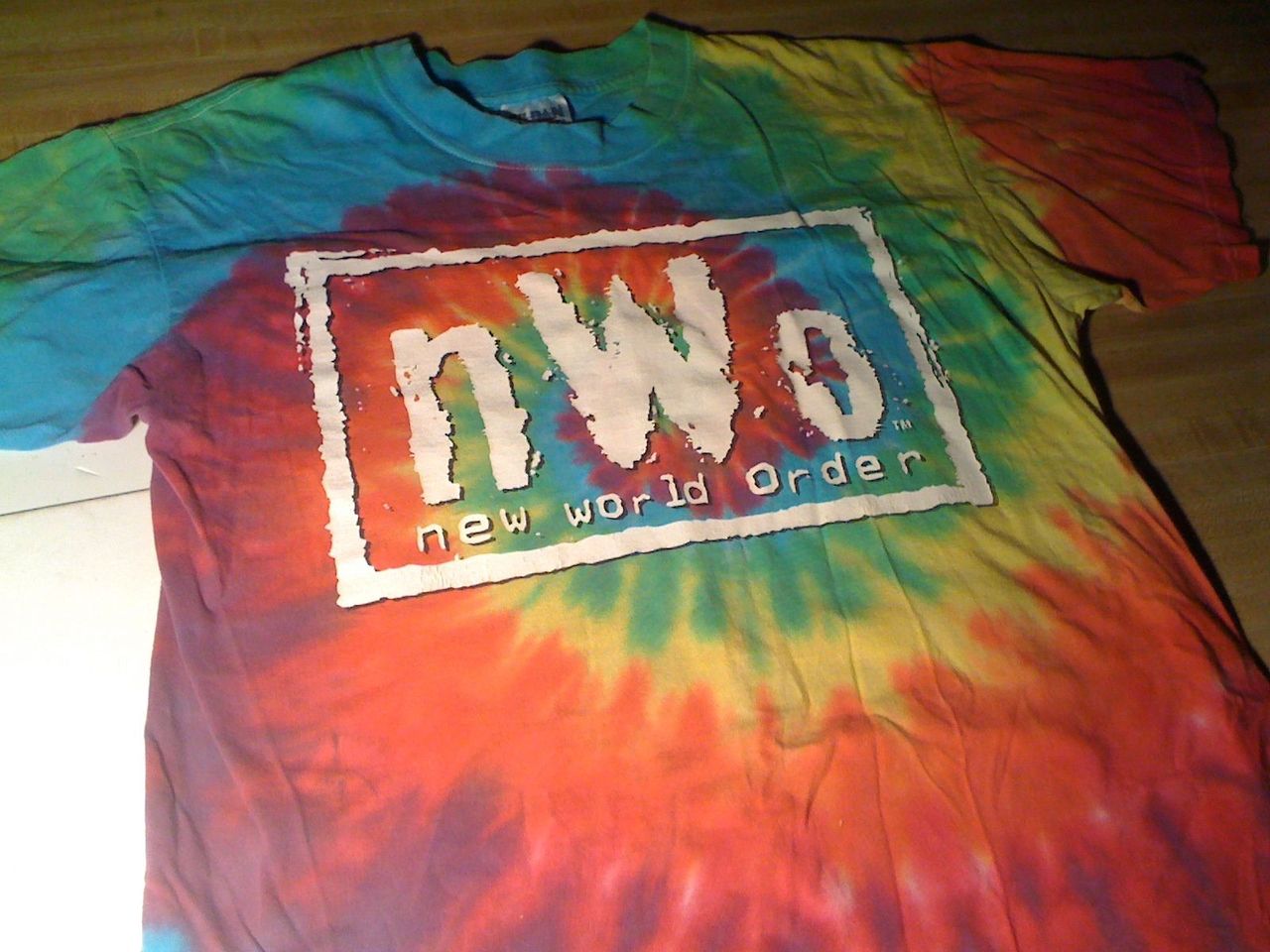 WCW NWO Tie-Dye Shirt 1