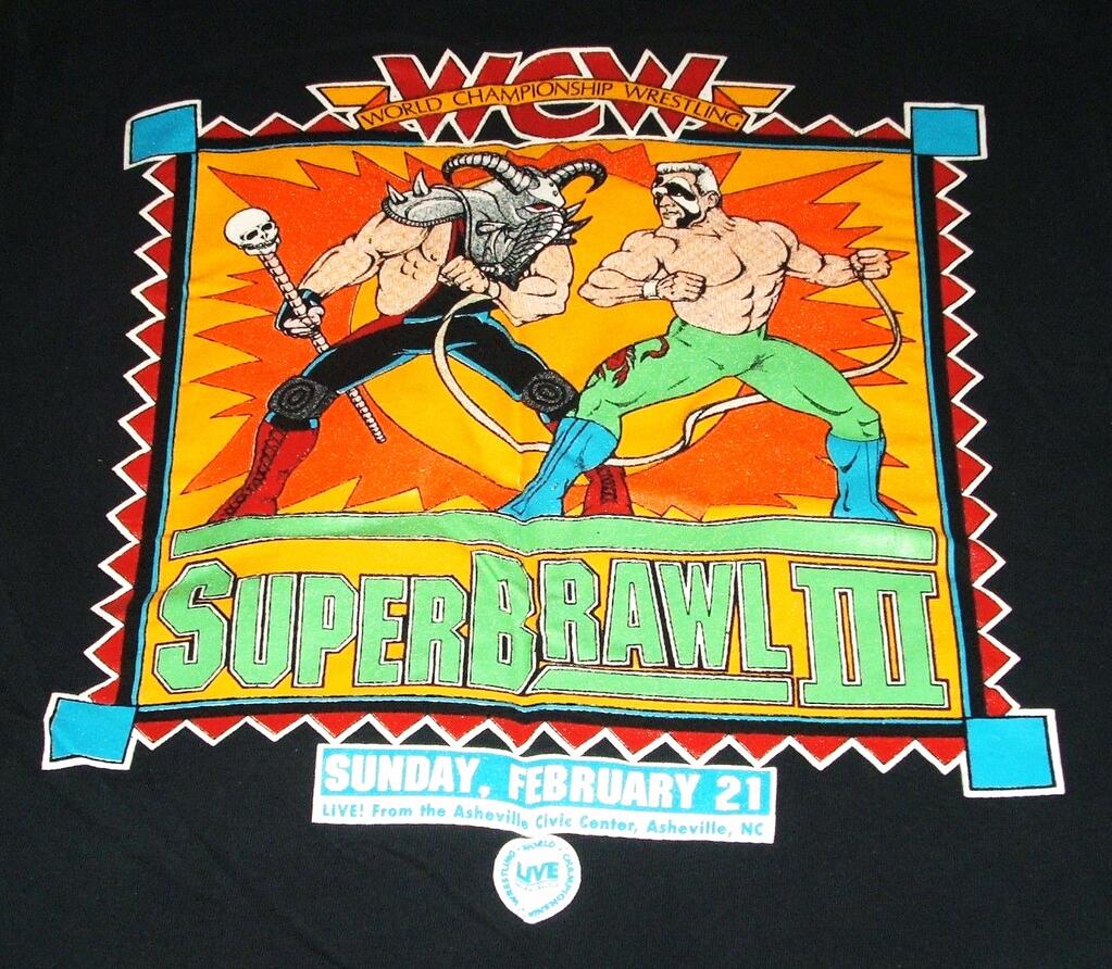 WCW Superbrawl III shirt