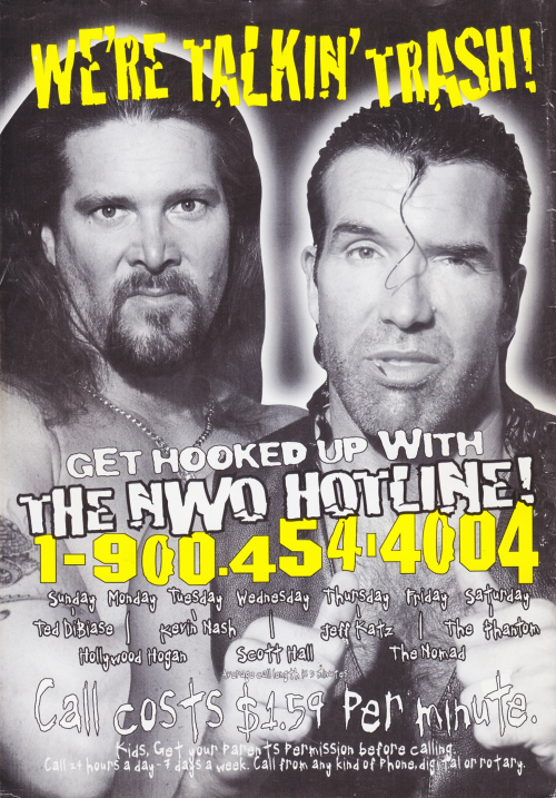 WCW NWO Hotline 1997 ad