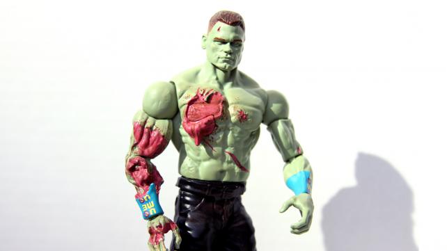 John Cena Mattel zombie figure