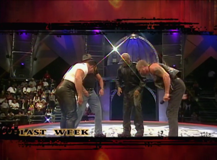 Induction Battle Dome invades WCW Featuring Terry Crews vs. Rick