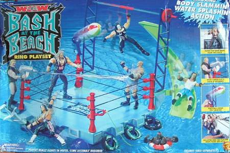 Wcw bash at on sale the beach playset