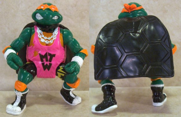 Tmnt wrestling store figures