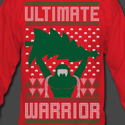 Ultimate warrior shop ugly christmas sweater