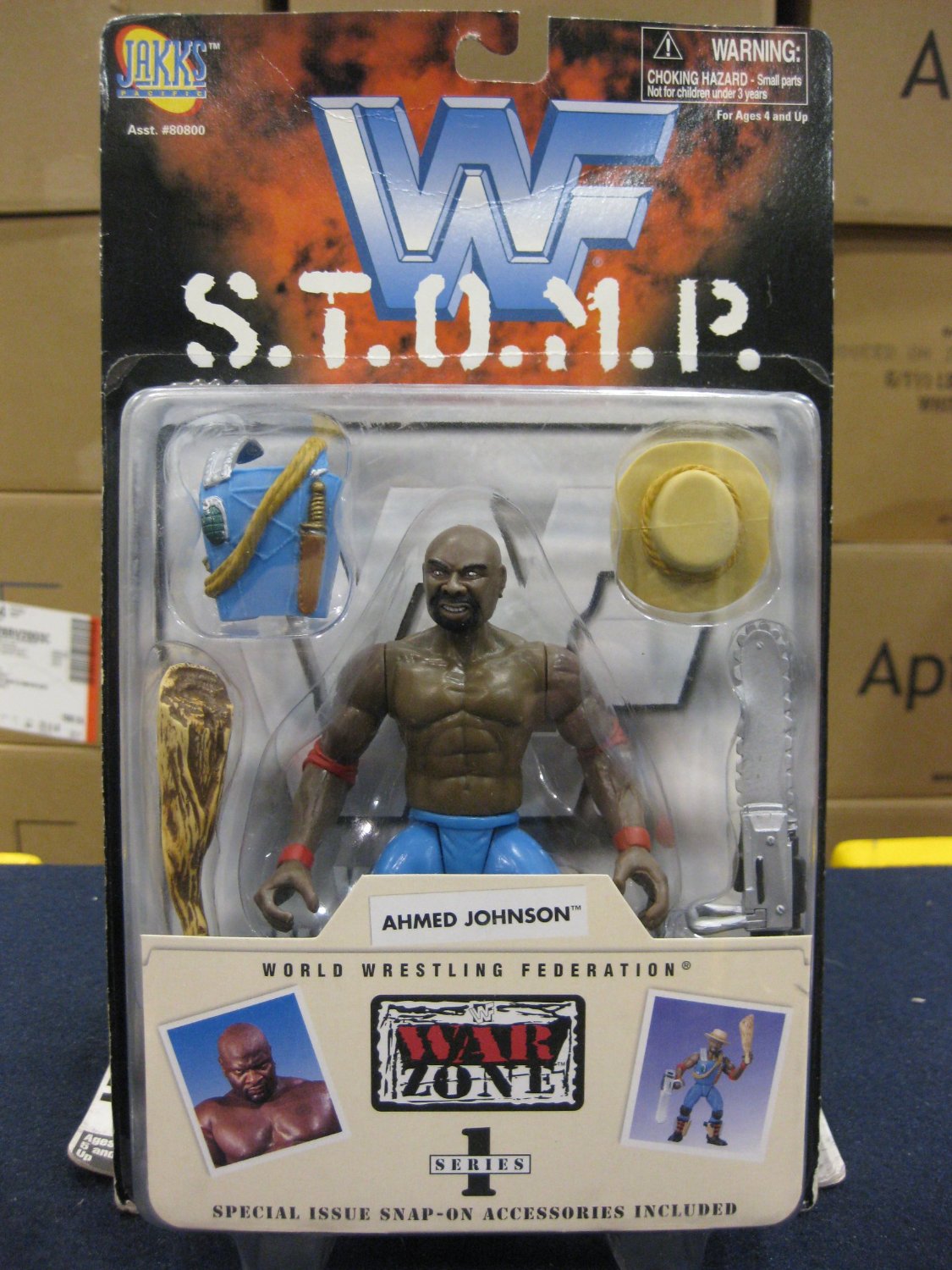 Wwf stomp deals action figures