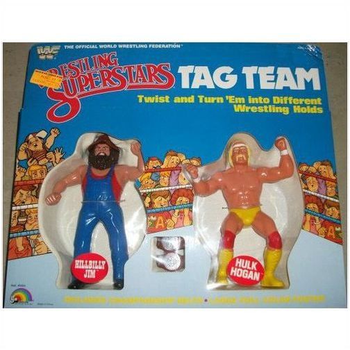 Hulk Hogan And Hillbilly Jim Tag Team Twin Pack | Someone Bought