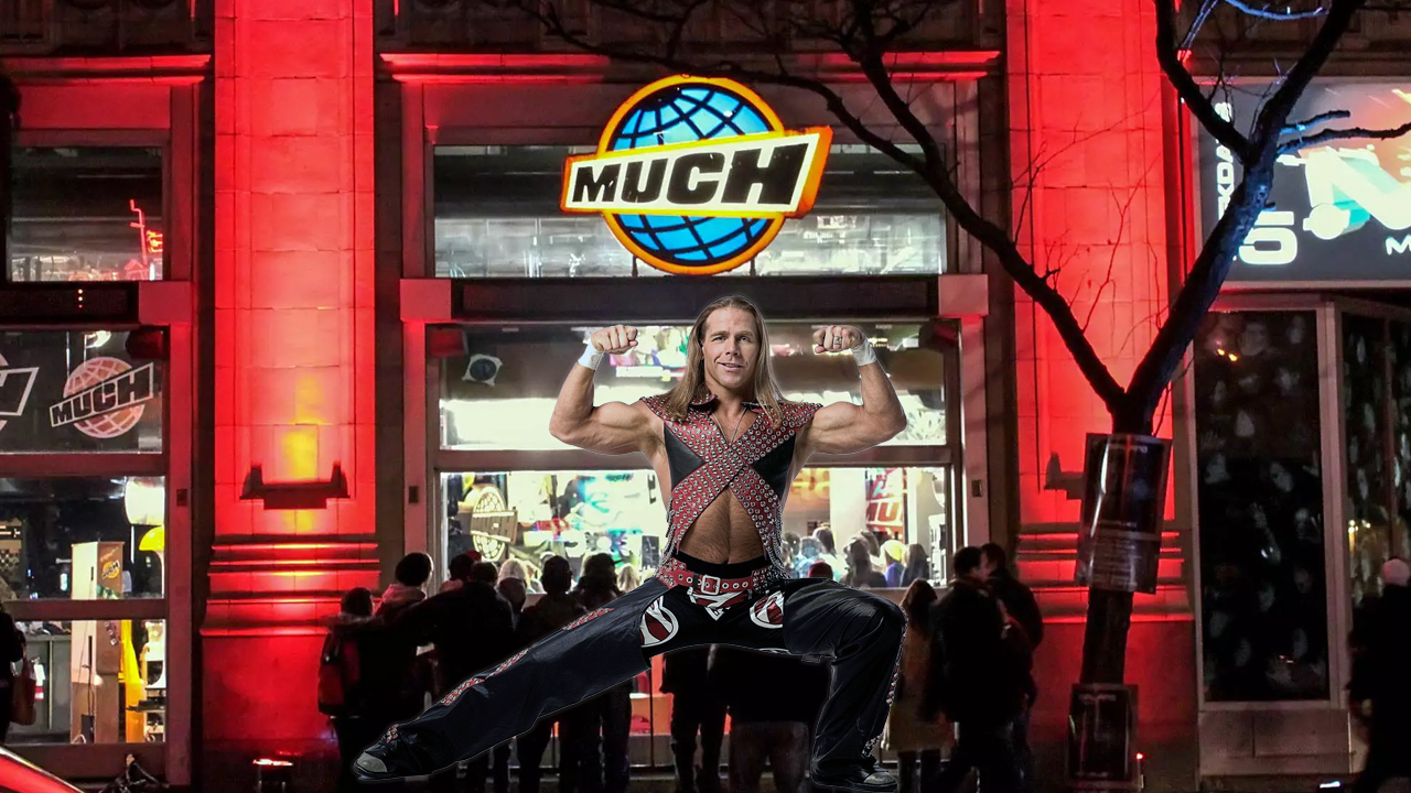 Shawn Michaels Visits Muchmusic 