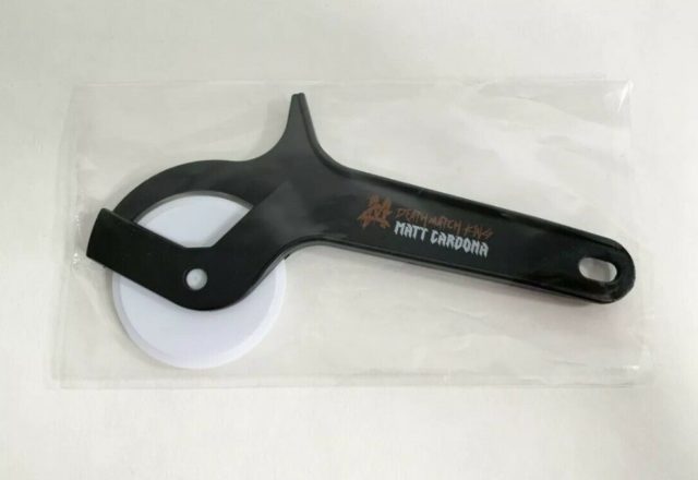 Zack Ryder pizza cutter