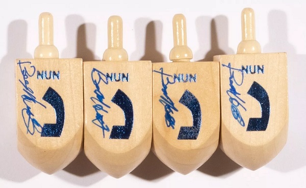 Barry Horowitz WWF WWE signed dreidels