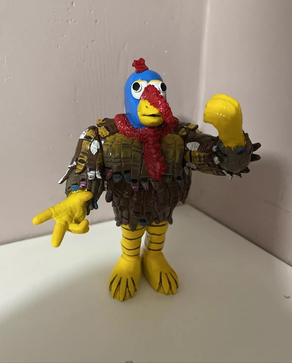 Gobbledy Gooker action figure