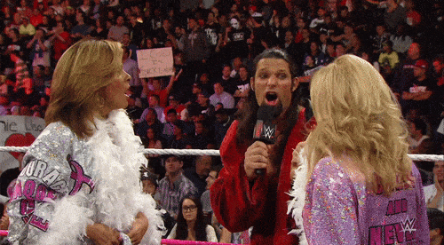 Kathie Lee and Hoda on WWE Raw
