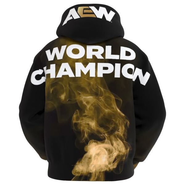 All Elite Wrestling World Champion hoodie back