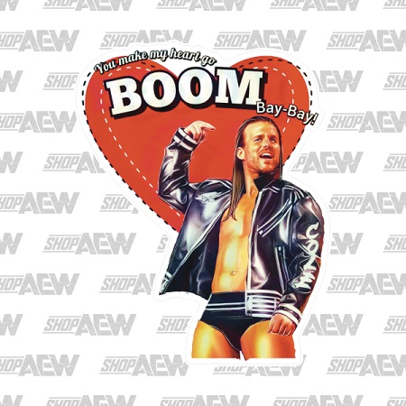 AEW Adam Cole Valentine's Day sticker