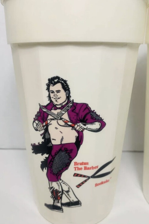 Brutus Beefcake WWF cup