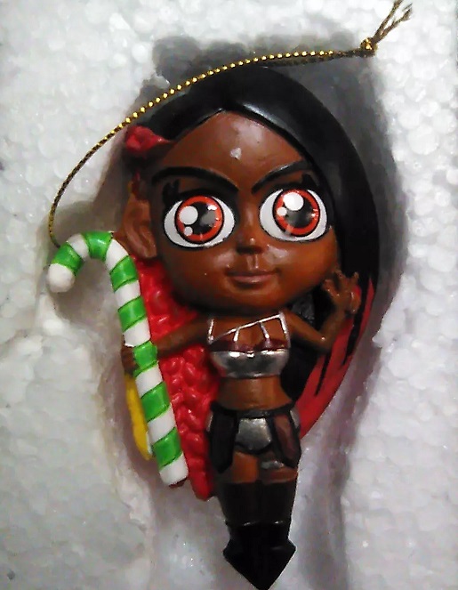 Ember Moon WWE Christmas Ornament