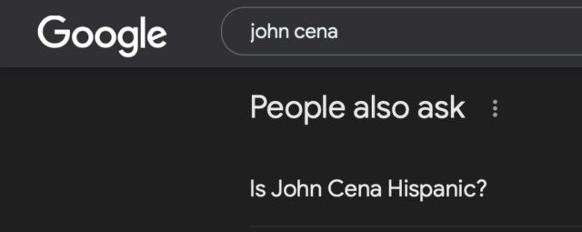 John Cena Hispanic