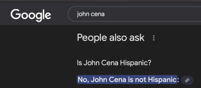 John Cena Hispanic