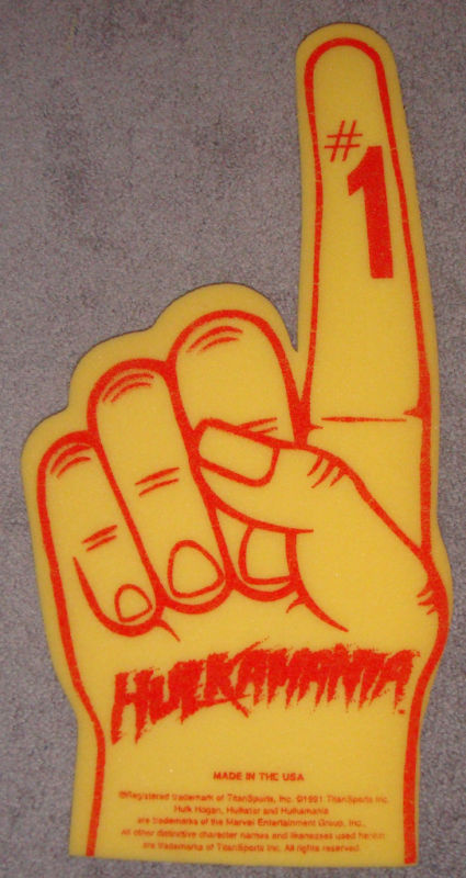Hulk Hogan Foam Ear And Hand | Someone Bought This?!