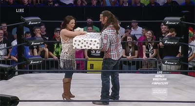 400px x 219px - James Storm Murders Mickie James | The Worst of TNA