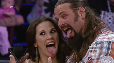400px x 222px - James Storm Murders Mickie James | The Worst of TNA