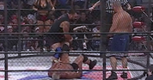 Induction: WCW’s Asylum match – La Cage aux Folles