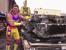 INDUCTION: The Crush Vignettes – Apparently Being a Neon Creep Walking Around a Junkyard Made You A Good Guy in the WWF of 1992
